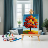 Herfstgloed-serie - Schilderen op Nummer Mini Set van 6