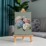 Hortensia afscheid - Schilderen op Nummer Mini Set van 6
