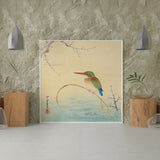 Diamond Painting IJsvogel aan de oever Japan