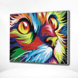 Diamond Painting Kattenhoofd