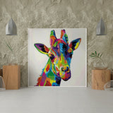 Diamond Painting Kleurrijke Giraf