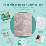 Schilderen op Nummer Kleurrijke Rozen