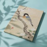 Schilderen op Nummer Koolmezen op bloesemtak van Ohara Koson Japan