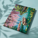 Schilderen op Nummer Landschap Boot