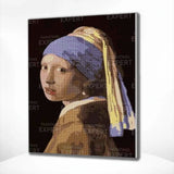 Diamond Painting Meisje met de Parel