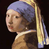 Diamond Painting Meisje met de Parel