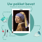 Diamond Painting Meisje met de Parel