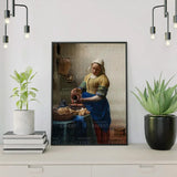 Diamond Painting Melkmeisje