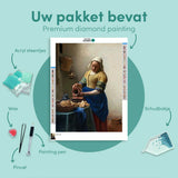 Diamond Painting Melkmeisje