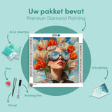 Diamond Painting Mevrouw Holland