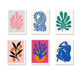 Moderne Matisse - Schilderen op Nummer Mini Set van 6