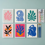 Moderne Matisse - Schilderen op Nummer Mini Set van 6