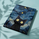 Schilderen op Nummer Mysterieuze Kat in de Nacht