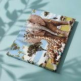 Schilderen op Nummer Olifant en Giraffe