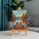 Oogsttinten - Schilderen op Nummer Mini Set van 6