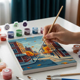 Oogsttinten - Schilderen op Nummer Mini Set van 6