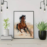 Schilderen op nummer Paard in Gallop