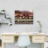 Schilderen op Nummer Paarden in de Zee