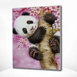 Schilderen op Nummer Panda