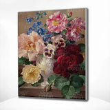 Schilderen op Nummer Portret Bloemen