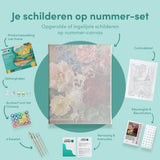 Schilderen op Nummer Portret Bloemen
