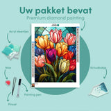 Diamond Painting Prachtige Tulpen