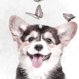Diamond Painting Puppy Blij