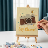 Retro reistempo - Schilderen op Nummer Mini Set van 6