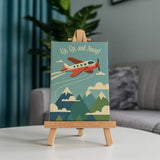 Retro reistempo - Schilderen op Nummer Mini Set van 6