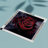 Diamond Painting Rode Roos