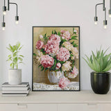 Schilderen op nummer Rozen op Tafel