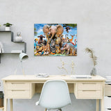 Diamond Painting Safari met Dieren