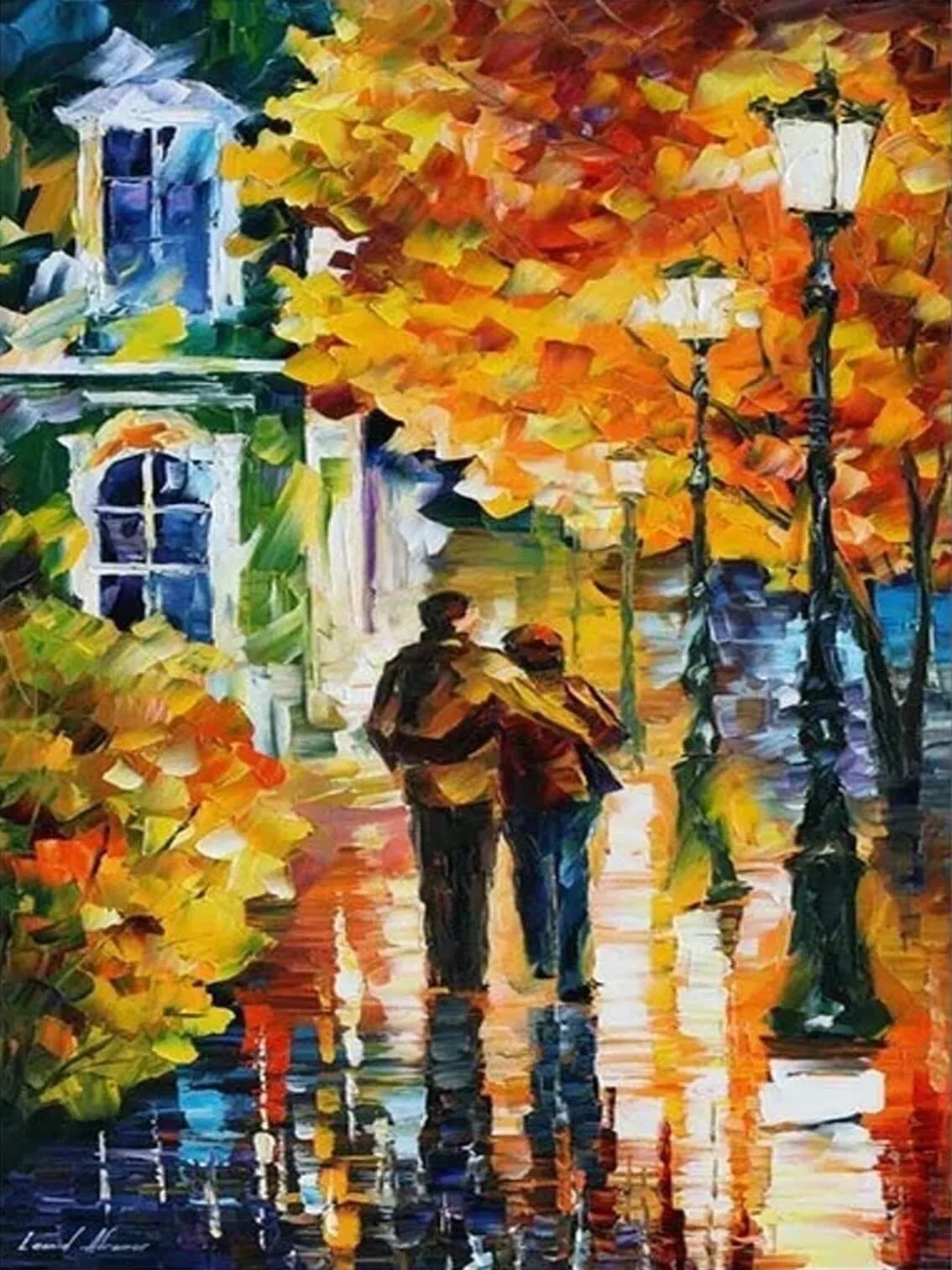 Schilderen op Nummer Kunstzinnige Stad vol Sfeer