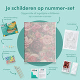 Schilderen op Nummer Kleurrijke Rozen