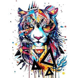 Schilderen op Nummer Tijger