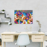 Schilderen op Nummer 3 Koeien