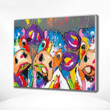 Schilderen op Nummer 3 Koeien