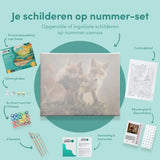 Schilderen op Nummer 3 Vosjes
