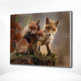 Schilderen op Nummer 3 Vosjes