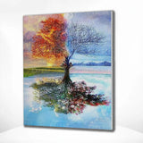 Schilderen op Nummer 4 Seizoenen