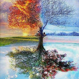 Schilderen op Nummer 4 Seizoenen