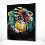 Schilderen op Nummer Aap