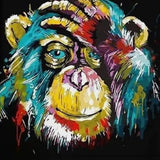 Schilderen op Nummer Aap