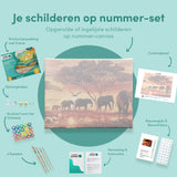 Schilderen op Nummer Afrika