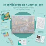 Schilderen op Nummer Amsterdamse Grachten