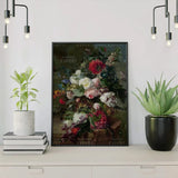 Schilderen op Nummer Bloemen in een Vaas