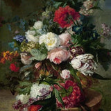 Schilderen op Nummer Bloemen in een Vaas