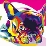 Schilderen op Nummer Buldog