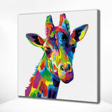 Schilderen op Nummer Giraf