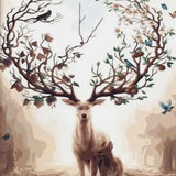 Schilderen op Nummer Hert